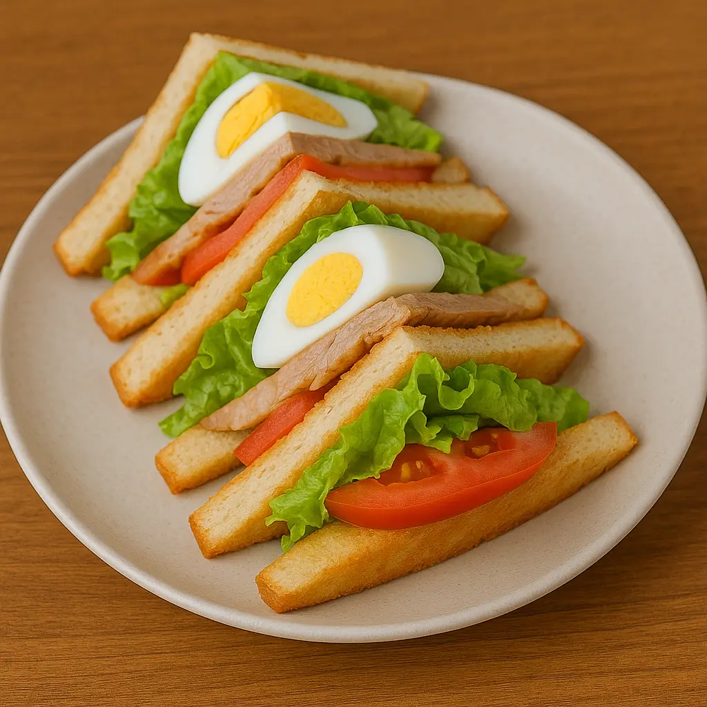 All sandwich served with choice of egg, chicken, sardine, bread, lettuce, tomato
