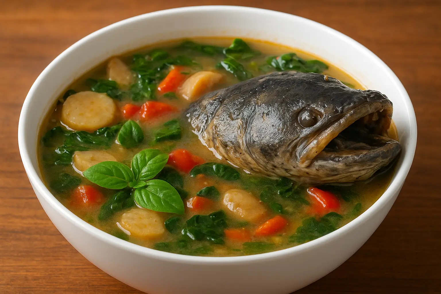 FULL CATFISH PEPPER SOUP (LARGE) Demartin Mirage Resort Nsukka