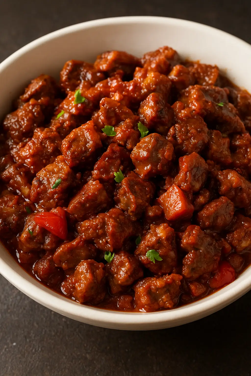 PEPPERED ASSORTED with Tenderly cooked assorted meat sauteed in our special spicy sauce demartin mirage resort nsukka